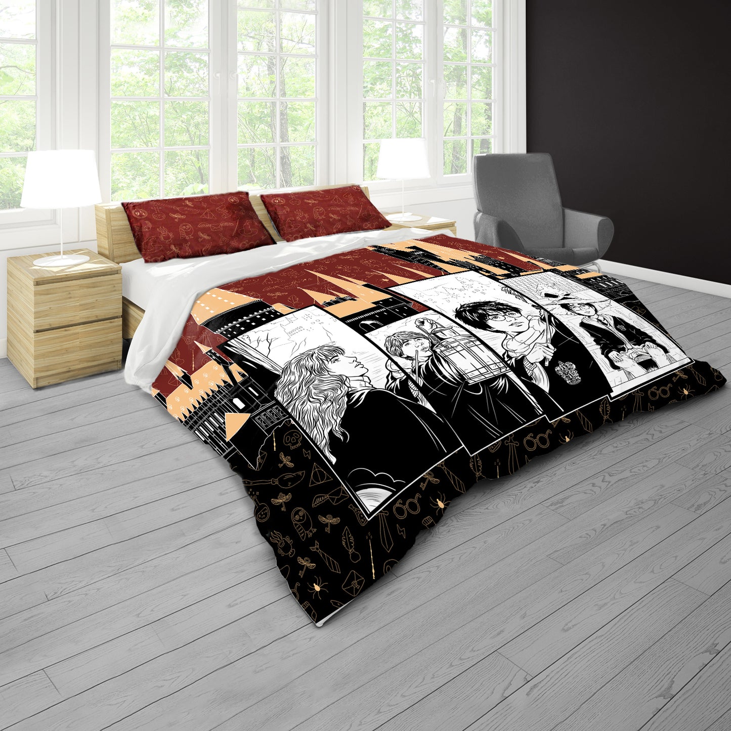Hogwarts Castle Duvet Cover Set