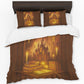 Hogwarts Library Dreams Duvet Cover Set by Nathan Pieterse