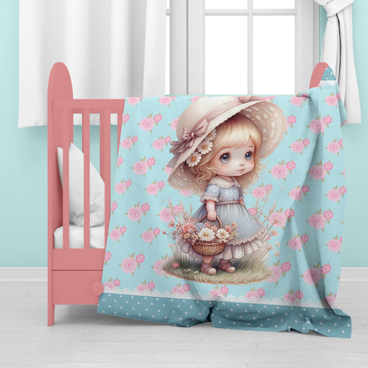 Holly’s Holiday Treat Baby Fleece Blanket