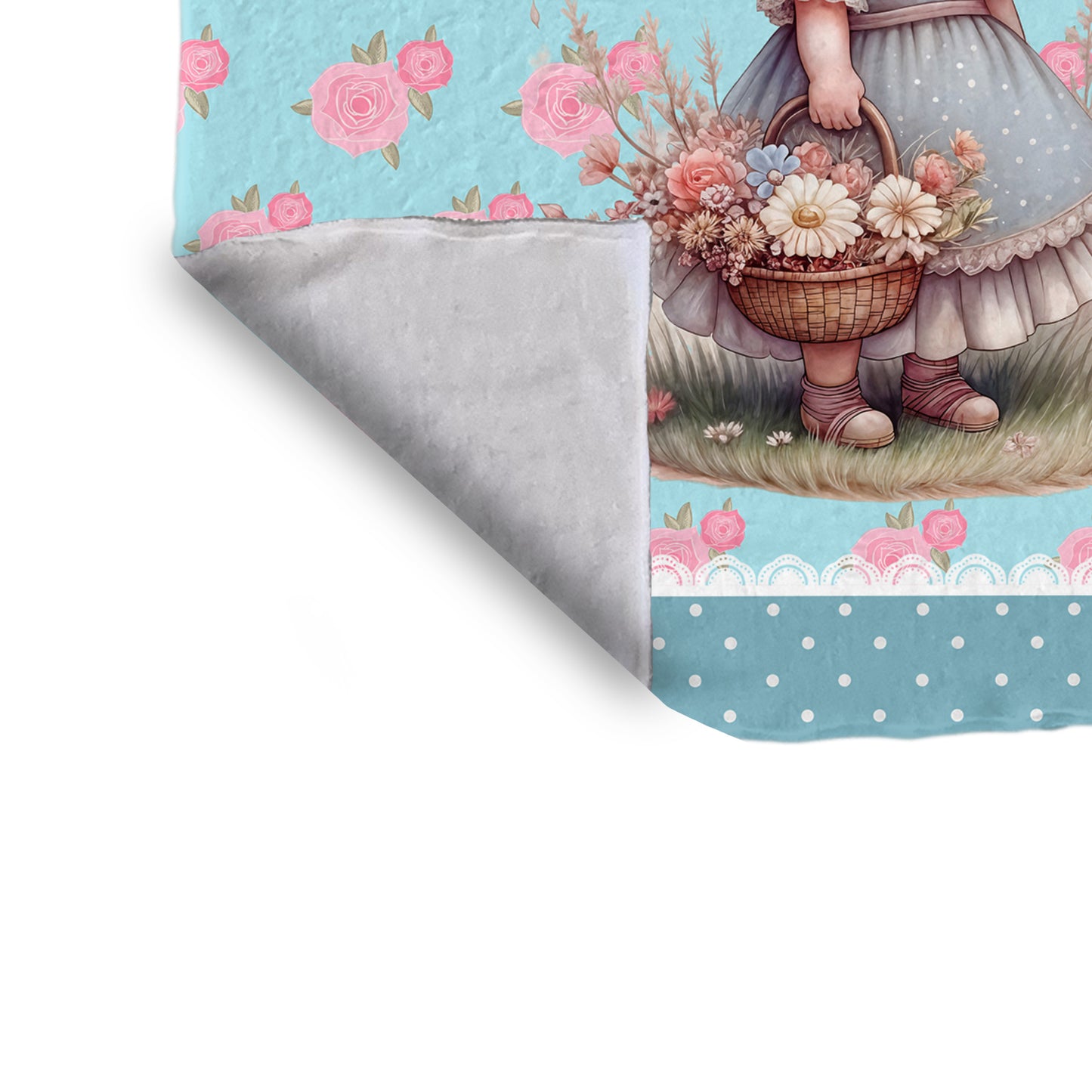 Holly’s Holiday Treat Baby Fleece Blanket