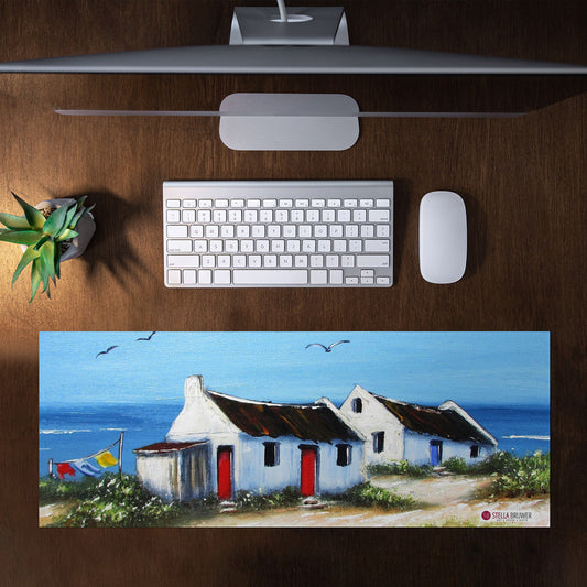 Home Of The Horizon Desk Pad by Stella Bruwer