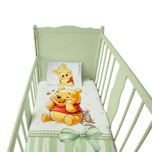 Honey Bear Cub Cot Set