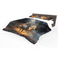 Horse Freedom Flame Duvet Cover Set