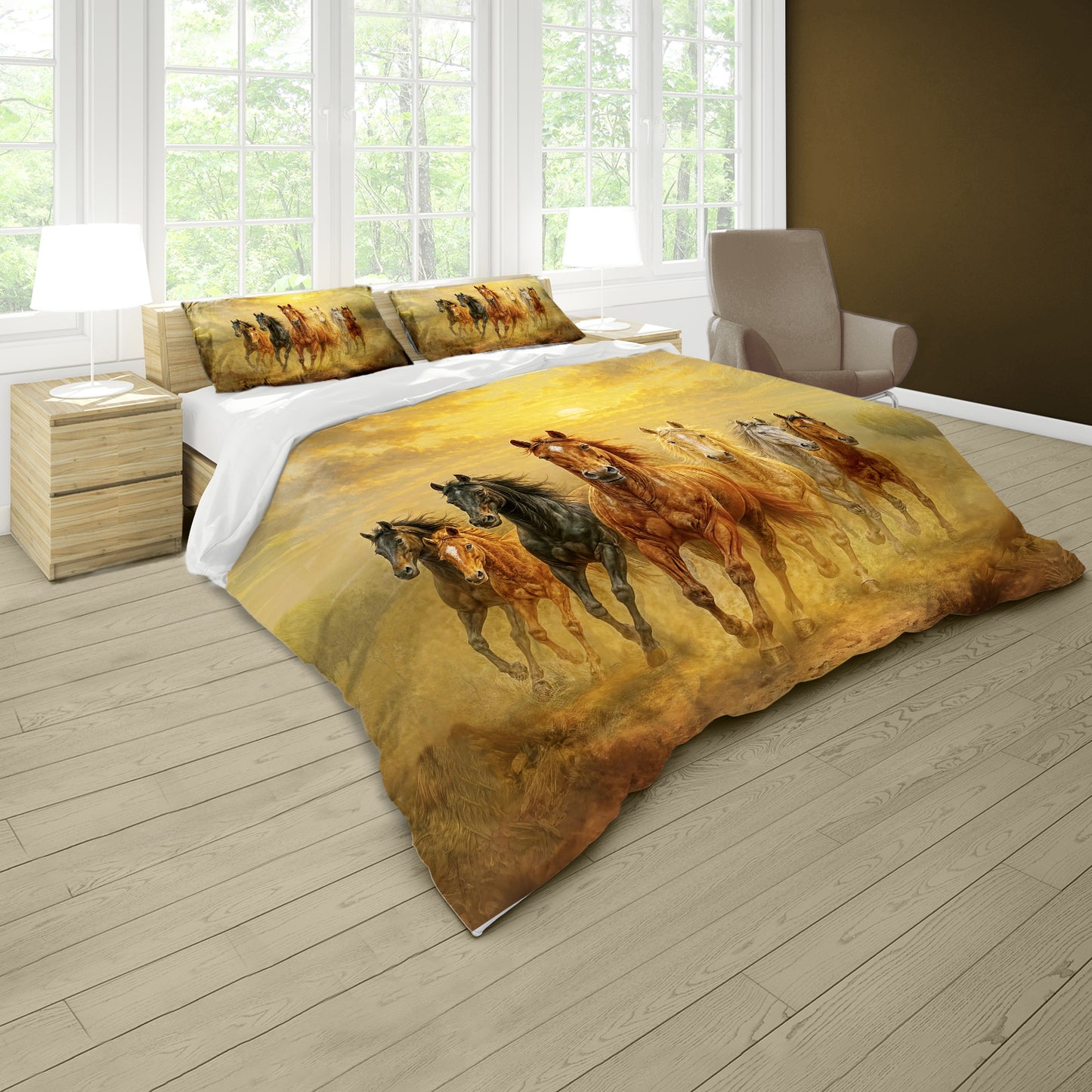Horse Untamed Soul Duvet Cover Set