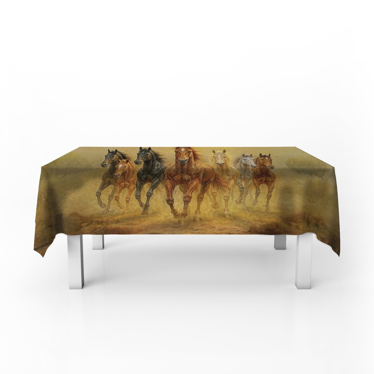 Horse Untamed Soul Rectangle Tablecloth