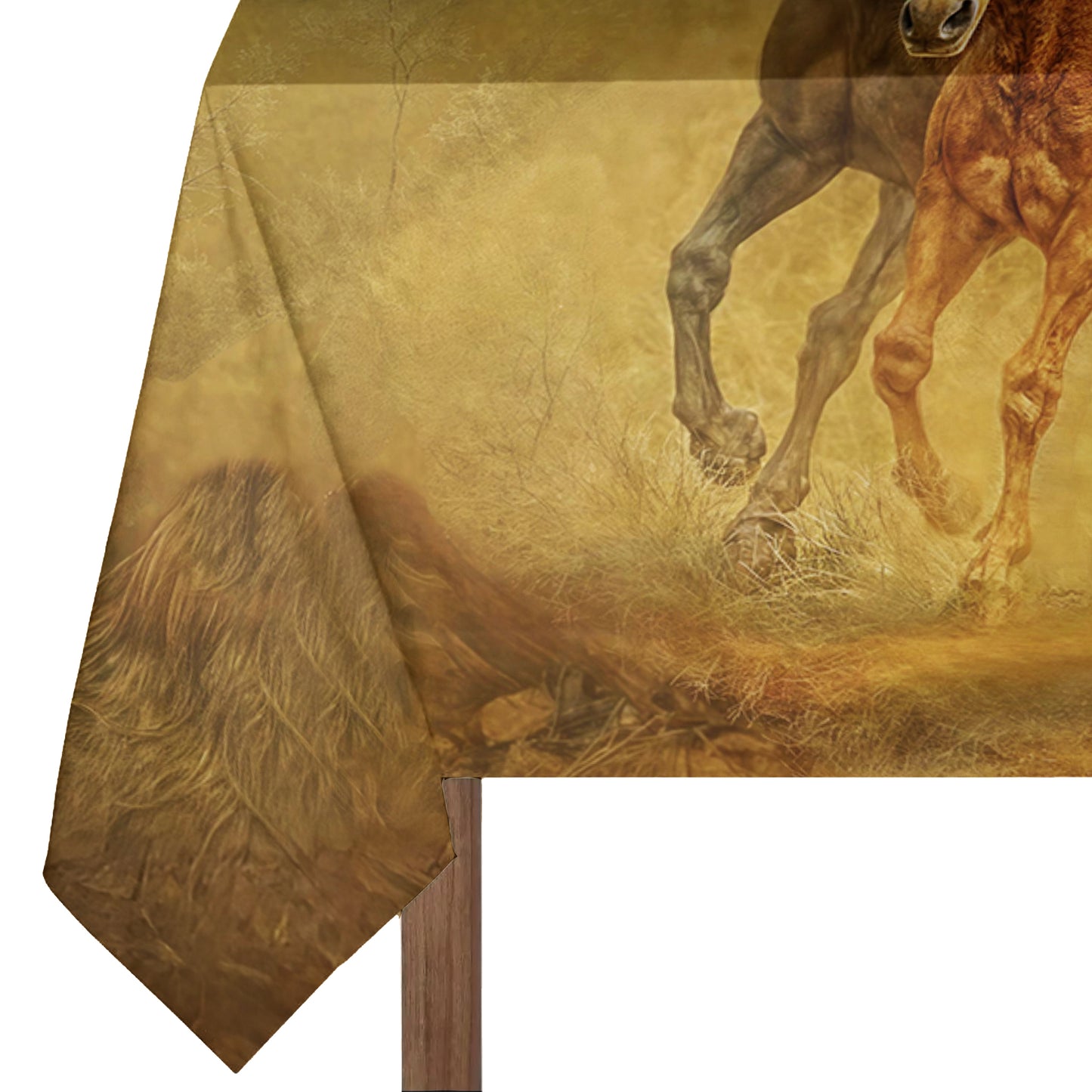 Horse Untamed Soul Rectangle Tablecloth