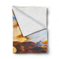 Horses Galloping Along The Shore Light Weight Fleece Blanket