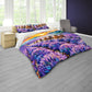 Horses & Lavender Duvet Cover Set