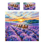 Horses & Lavender Duvet Cover Set
