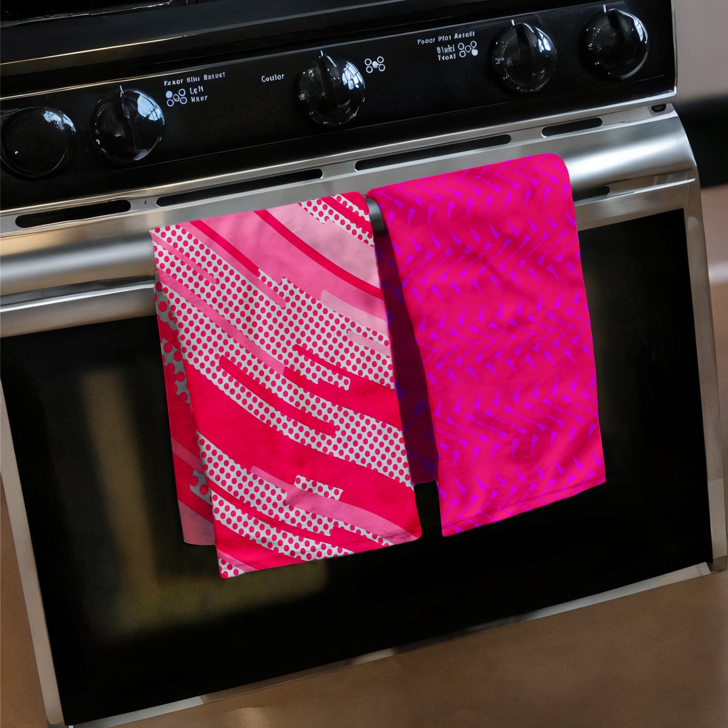 Hot Pink Dish Cloth (Set of 3)