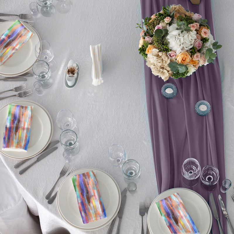 Hues In Motion Abstract Napkins