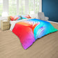 Hues of Flower Duvet Cover Set