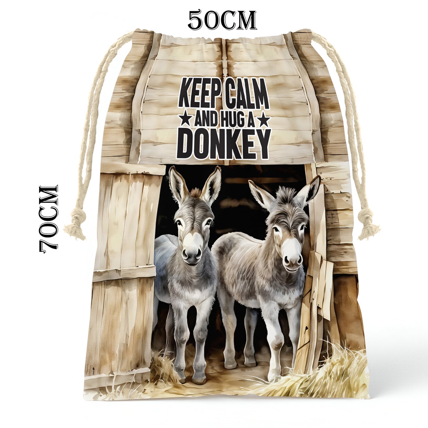 Hug A Donkey Gift Sack