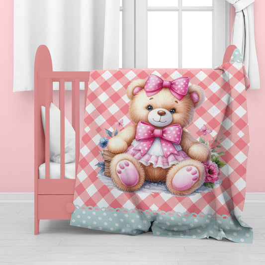 Hugs & Buttercups Baby Fleece Blanket