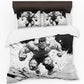 Hulk Smash Black White Duvet Cover Set by Wikus Schalkwyk