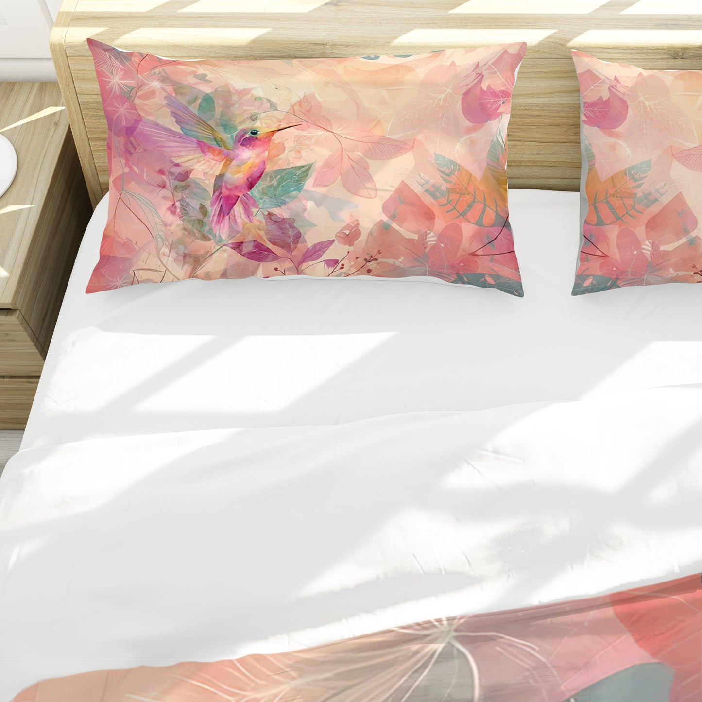 Hummingbird Spring Duvet Cover Set