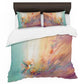 Hummingbird Against the Wind Duvet Cover Set