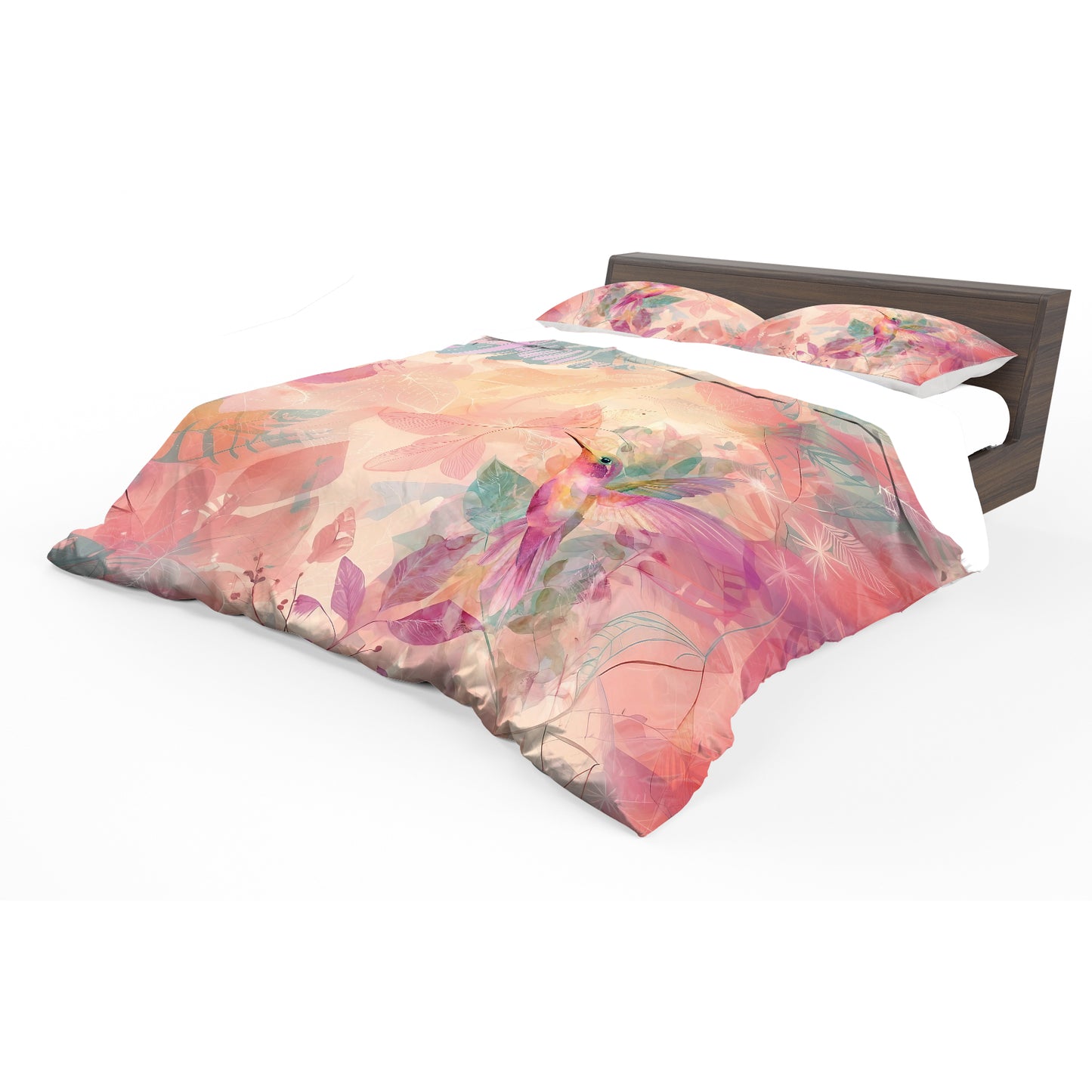 Hummingbird Spring Duvet Cover Set