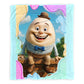 Humpty Dumpty Toddler Fleece Blanket