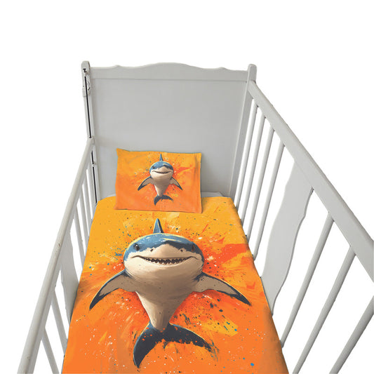 Hungry Shark Cot Set by Wikus Schalkwyk