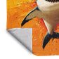 Hungry Shark Light Weight Fleece Blanket by Wikus Schalkwyk
