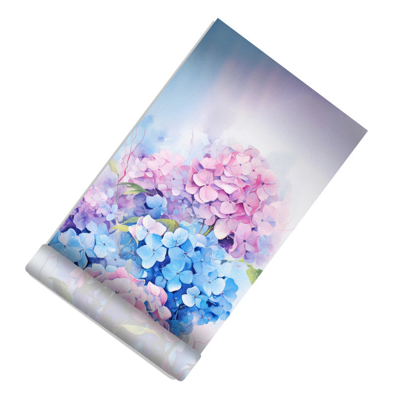 Hydrangea Bouquet Door Decoupage