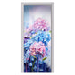 Hydrangea Bouquet Door Decoupage