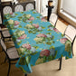 Hydrangeas on Sea Green Rectangle Tablecloth by Mark van Vuuren