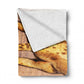 Hyena Mom Light Weight Fleece Blanket by Annette Heymans
