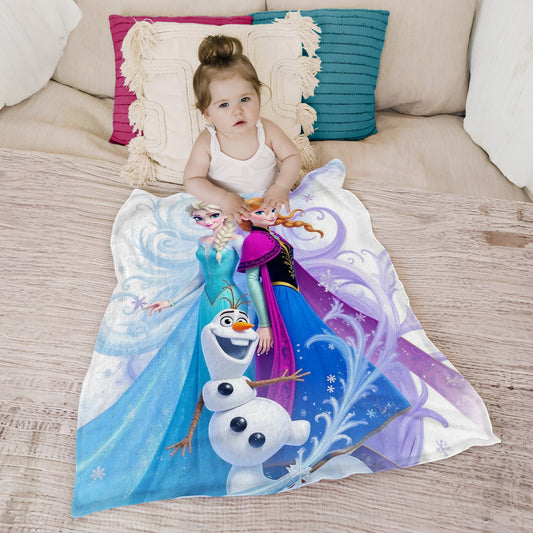 Ice Queen Toddler Fleece Blanket