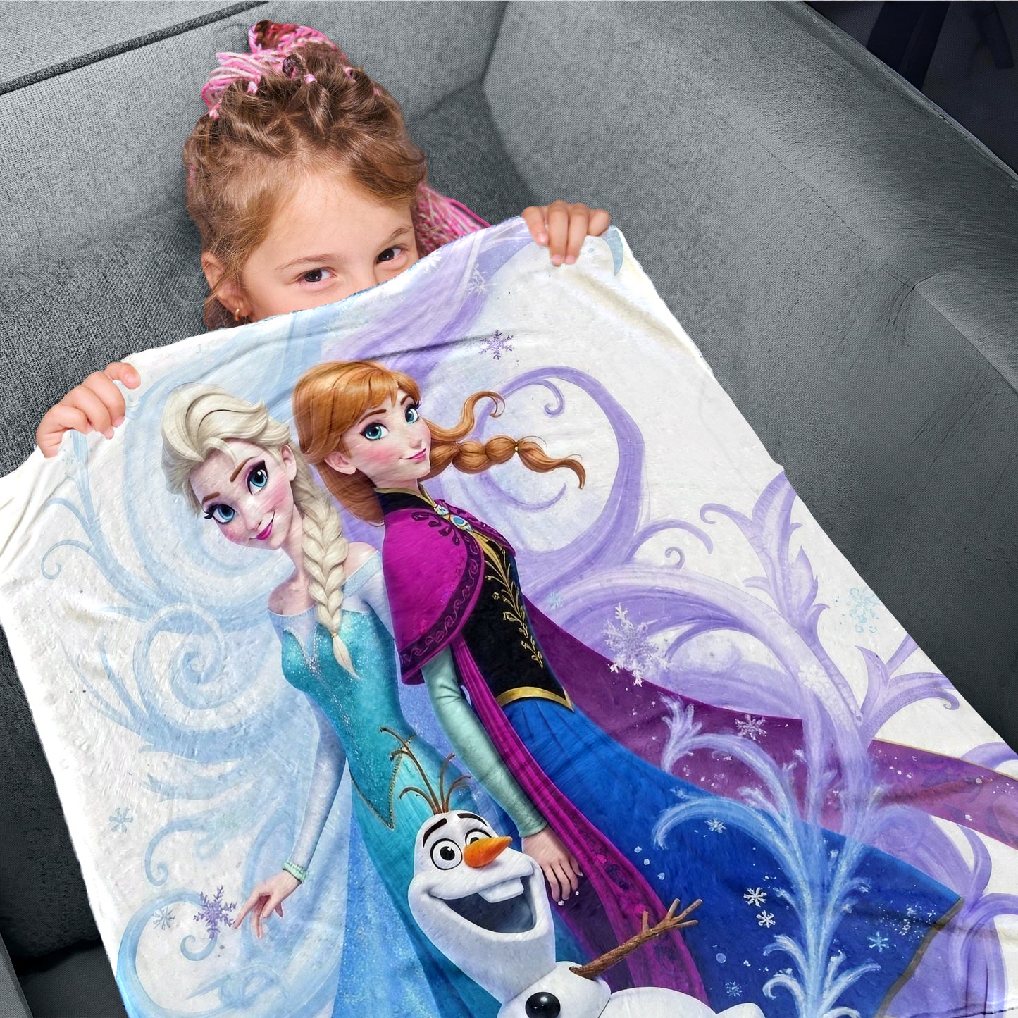 Ice Queen Toddler Fleece Blanket