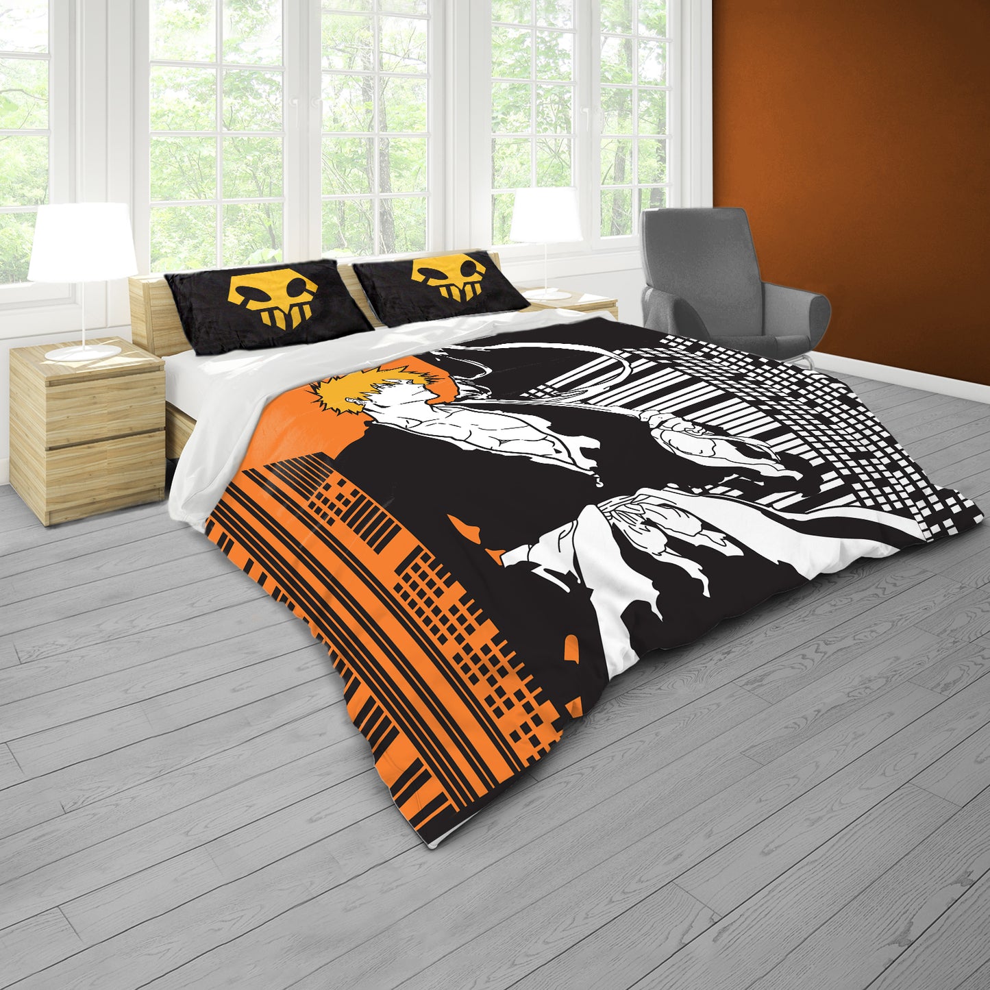 Ichigo Bleach Duvet Cover Set