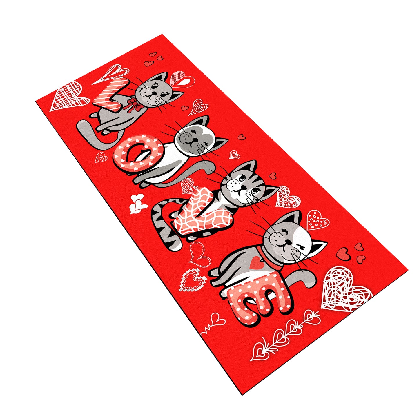 I love Cats Desk Pad