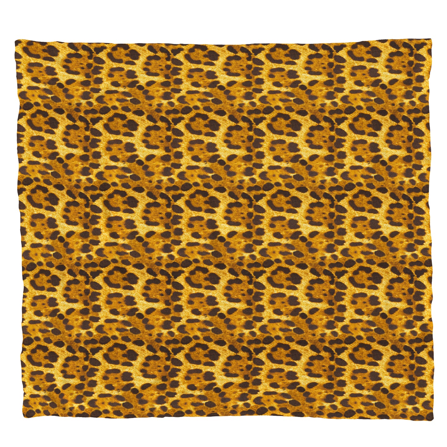 Imitation Leopard Fur Light Weight Fleece Blanket