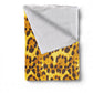 Imitation Leopard Fur Light Weight Fleece Blanket