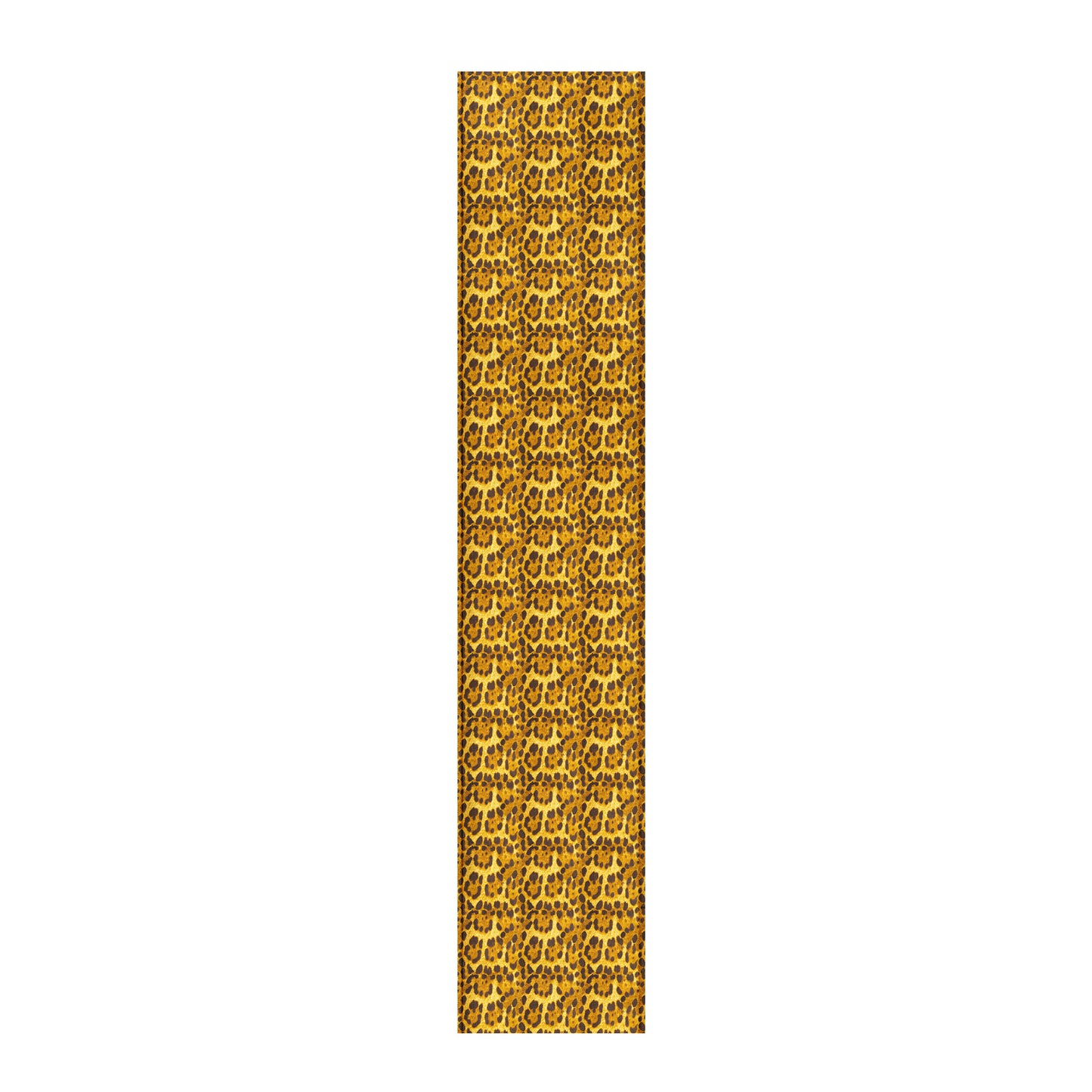 Imitation Leopard Fur Table Runner