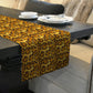 Imitation Leopard Fur Table Runner