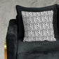 Imitation White Leopard Fur Luxury Scatter