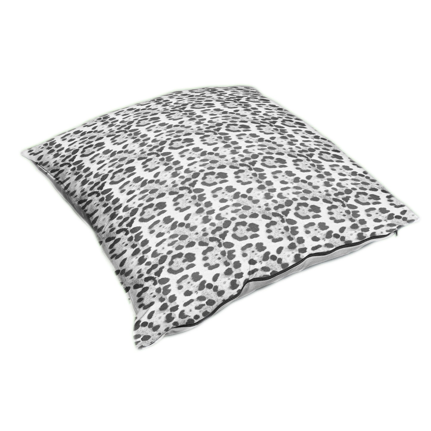 Imitation White Leopard Fur Luxury Scatter