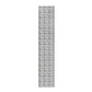 Imitation White Leopard Fur Table Runner