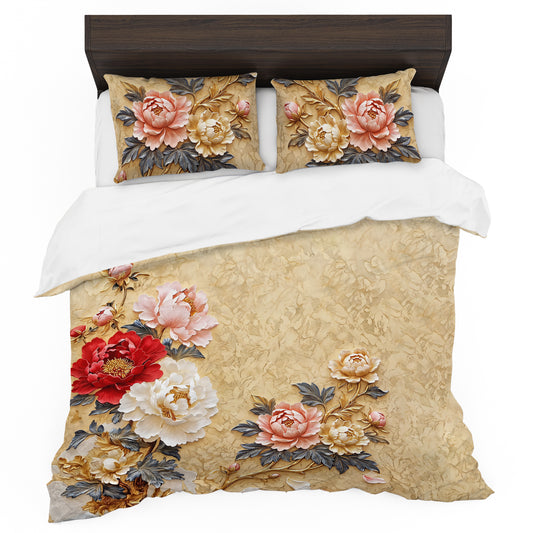 Imperial Peony Duvet Cover Set