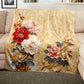 Imperial Peony Light Weight Fleece Blanket