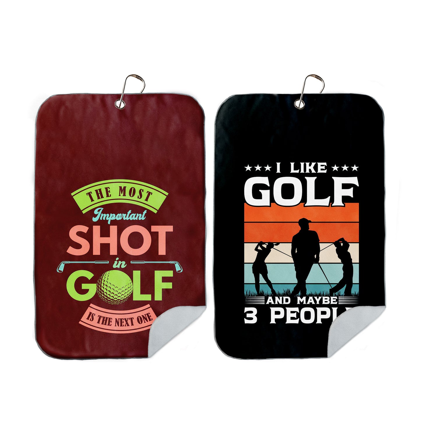 Important Shot Golf Towel Set of 2