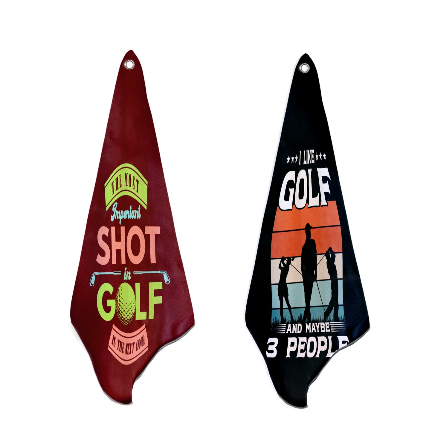 Important Shot Golf Towel Set of 2