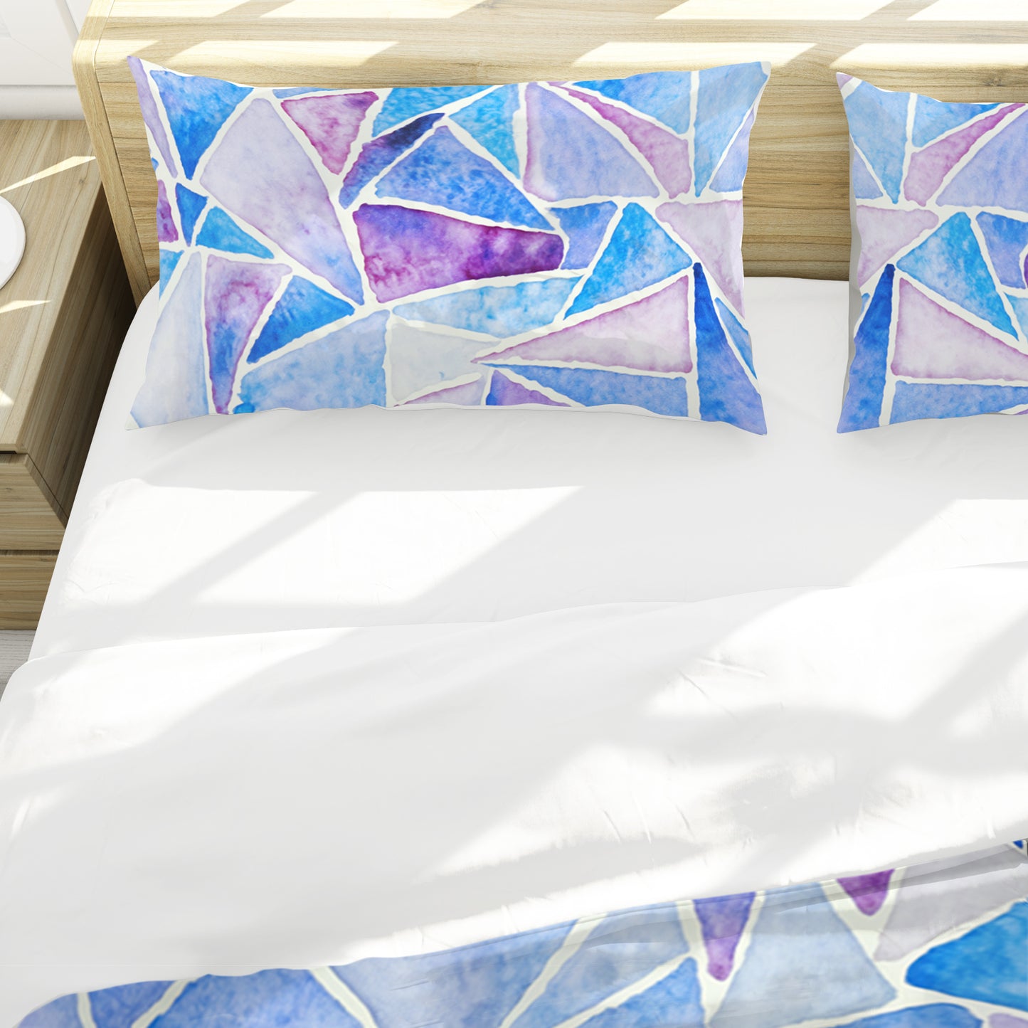 Indigo Mosaic Duvet Cover Set