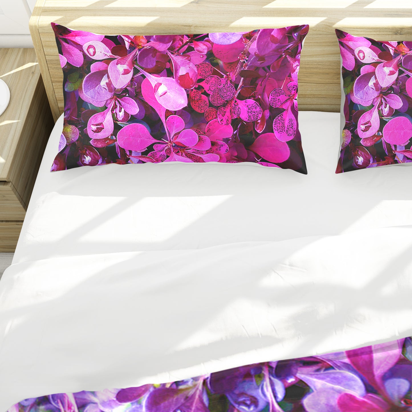 Infinite Purple Bloom Duvet Cover Set