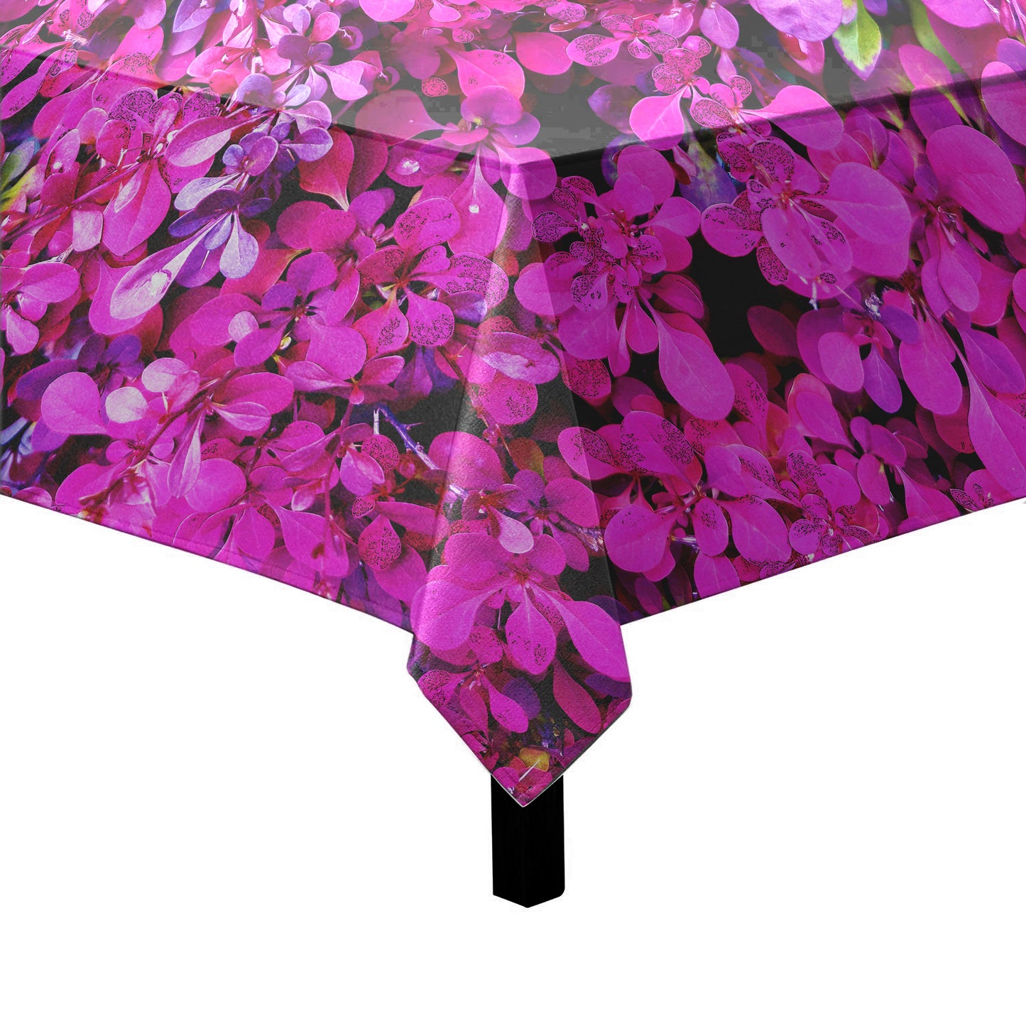 Infinite Purple Bloom Square Tablecloth