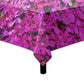 Infinite Purple Bloom Square Tablecloth