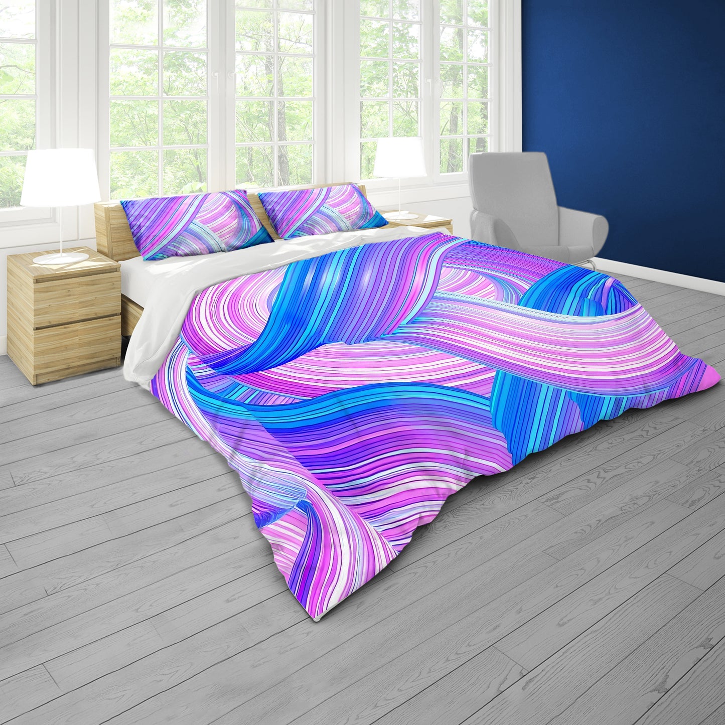 Infinity Flow Duvet Cover Set