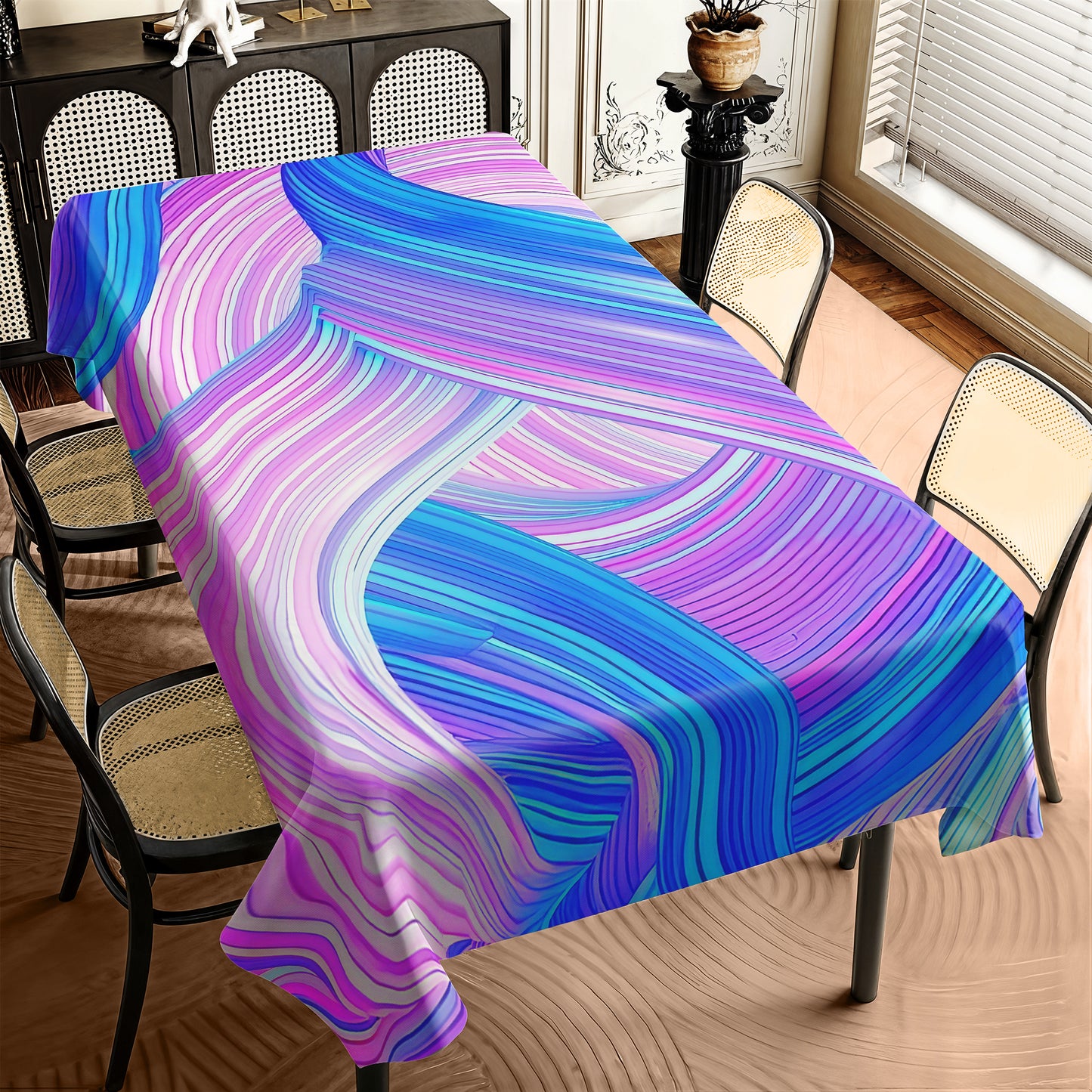 Infinity Flow Rectangle Tablecloth